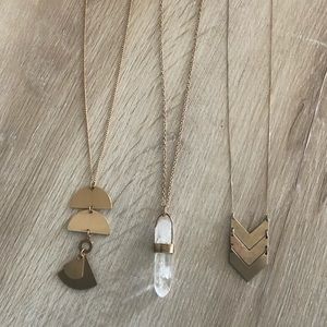 Gold Necklace Bundle! From Altar’d State